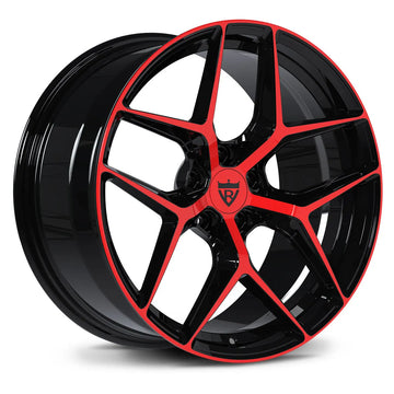 CUSTOM_1_PIECE_FORGED_RED_WHEELS_SERIES-_RV-MS203_-_RVRN_WHEELS_-_AFTERMARKET_RIMS_-_Monoblock - Aluminum Alloy